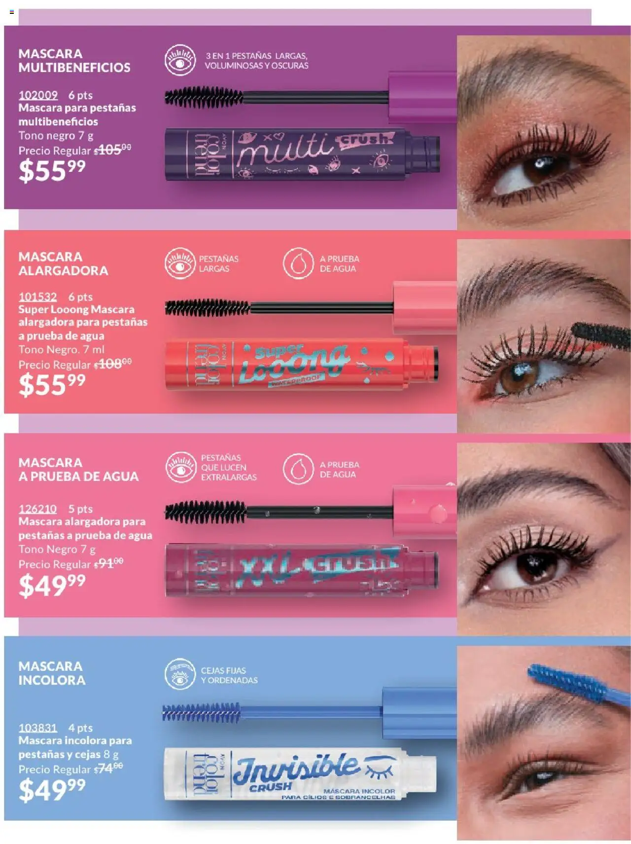 Nuevas ofertas de AVON válidas en toda la República Mexicana desde el 17.03.2025. ¡Encuentra las mejores ofertas en AVON campaña 7 2025! | Página: 67 | Productos: Máscara, Agua