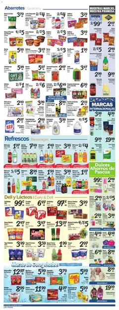 Preview of El Super weekly ads valid from 18.03.2026 | Page: 2 | Products: Pan, Cheese, Cookies, Ice cream
