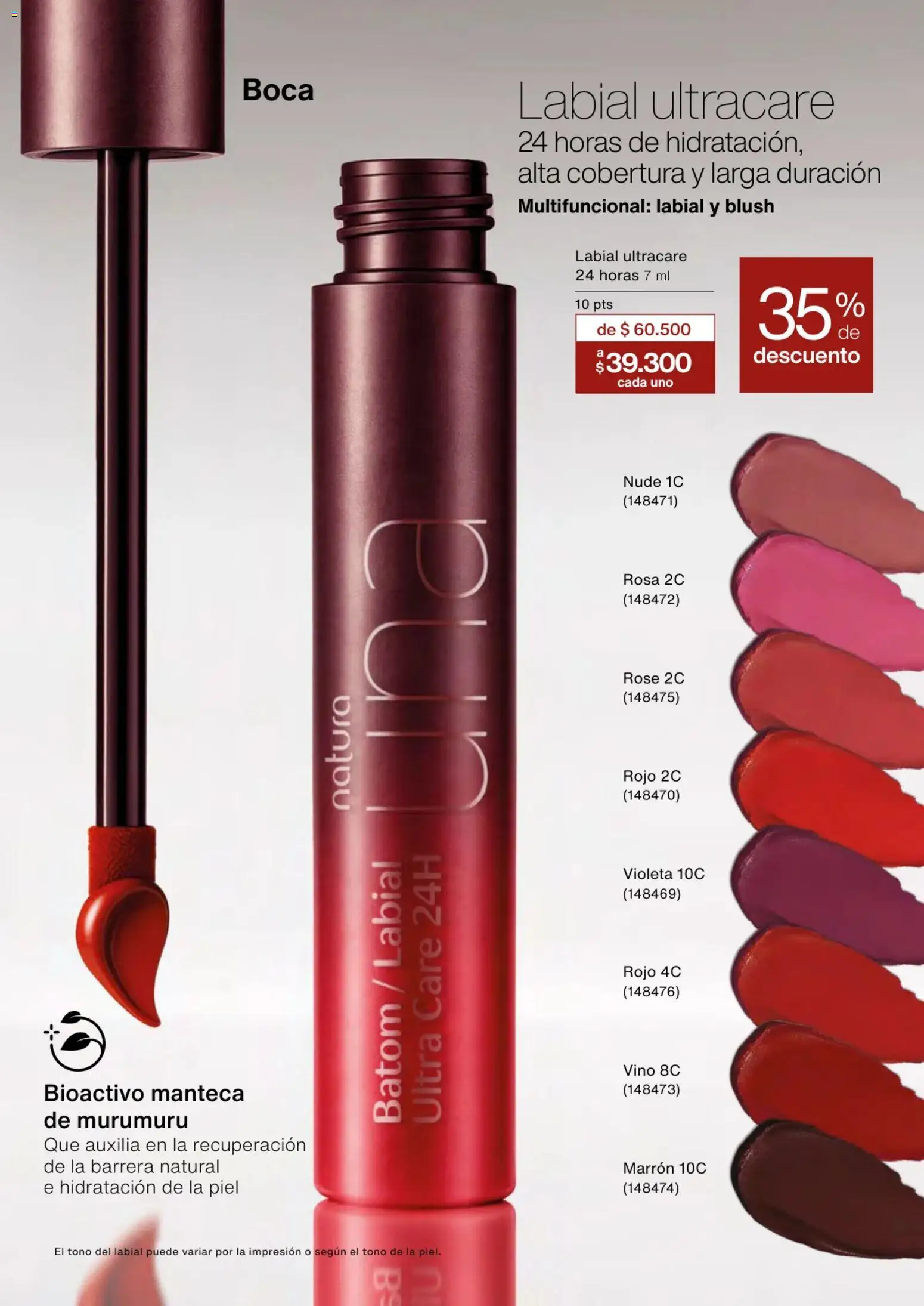 Natura revista - valida desde el 01.03.2026 | Página: 60 | Productos: Manteca, Vino