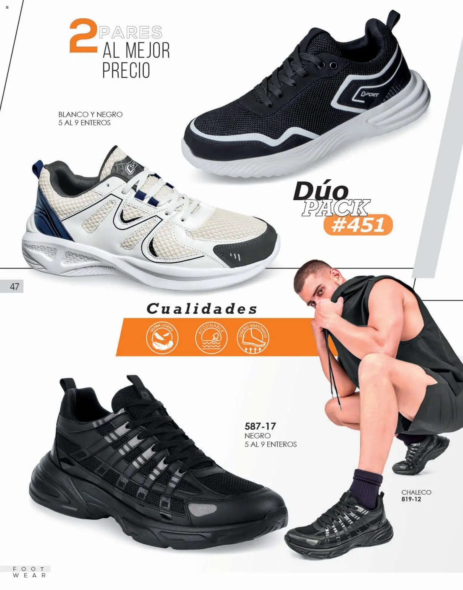 Nuevas ofertas de Cklass válidas en toda la República Mexicana desde el 02.01.2026. ¡Encuentra las mejores ofertas en Cklass catálogo Calzado Caballero! | Página: 48 | Productos: Chaleco