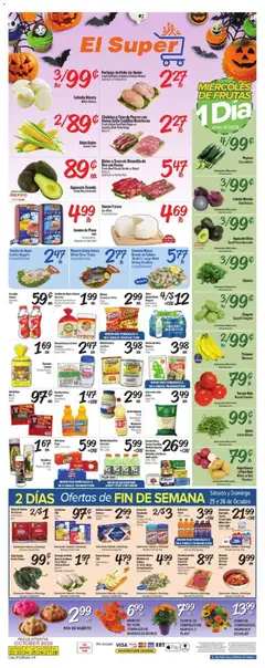Preview of El Super weekly ads valid from 22.10.2025