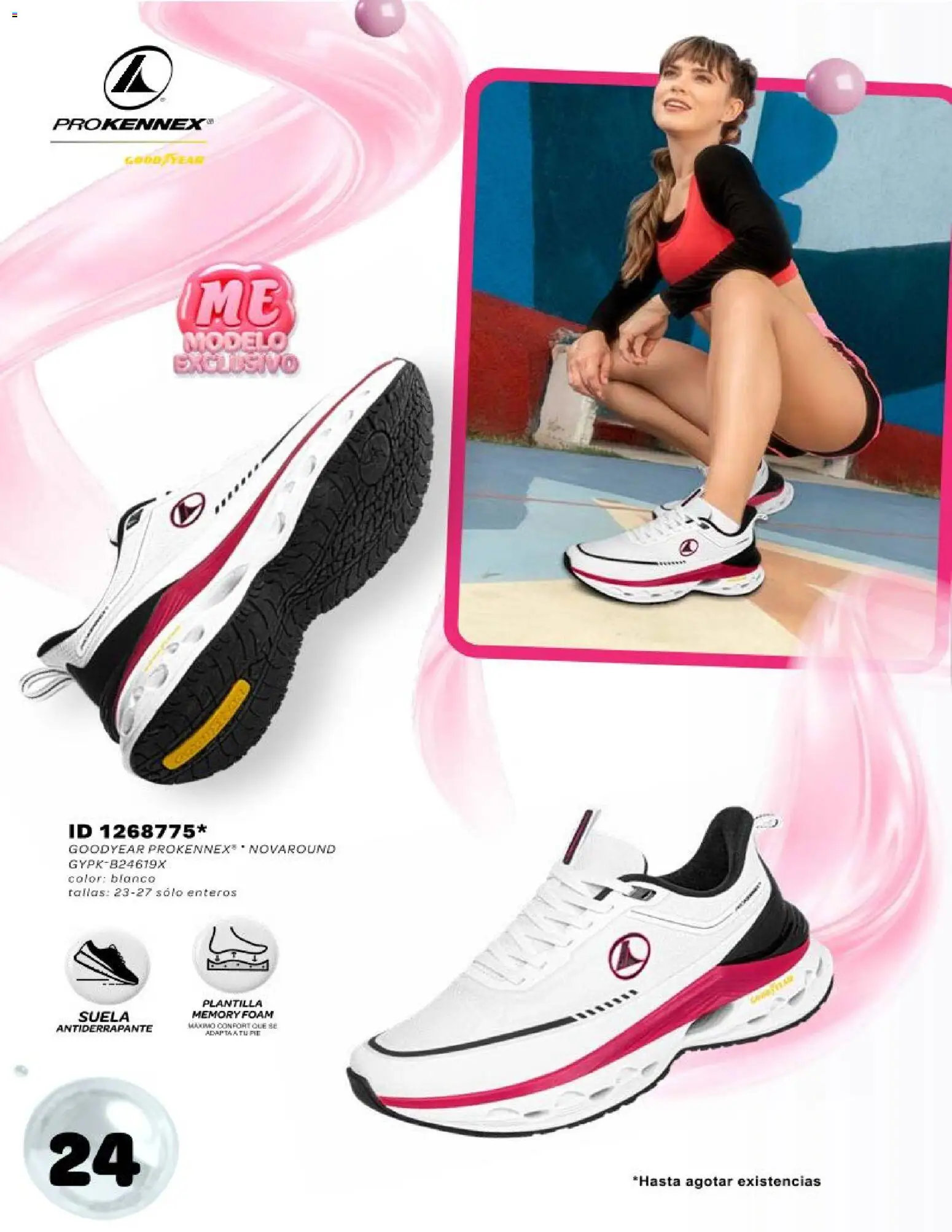 Nuevas ofertas de Price Shoes válidas en toda la República Mexicana desde el 30.03.2026. ¡Encuentra las mejores ofertas en Price Shoes catálogo Prokennex! | Página: 24