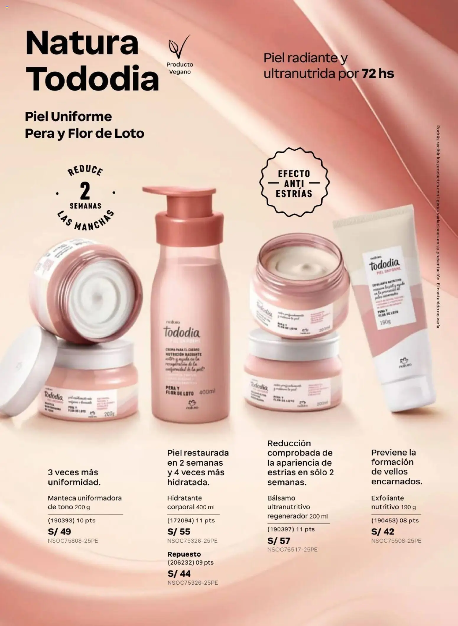 Catálogo Natura válido desde 31.03.2026 | Página: 112 | Productos: Exfoliante