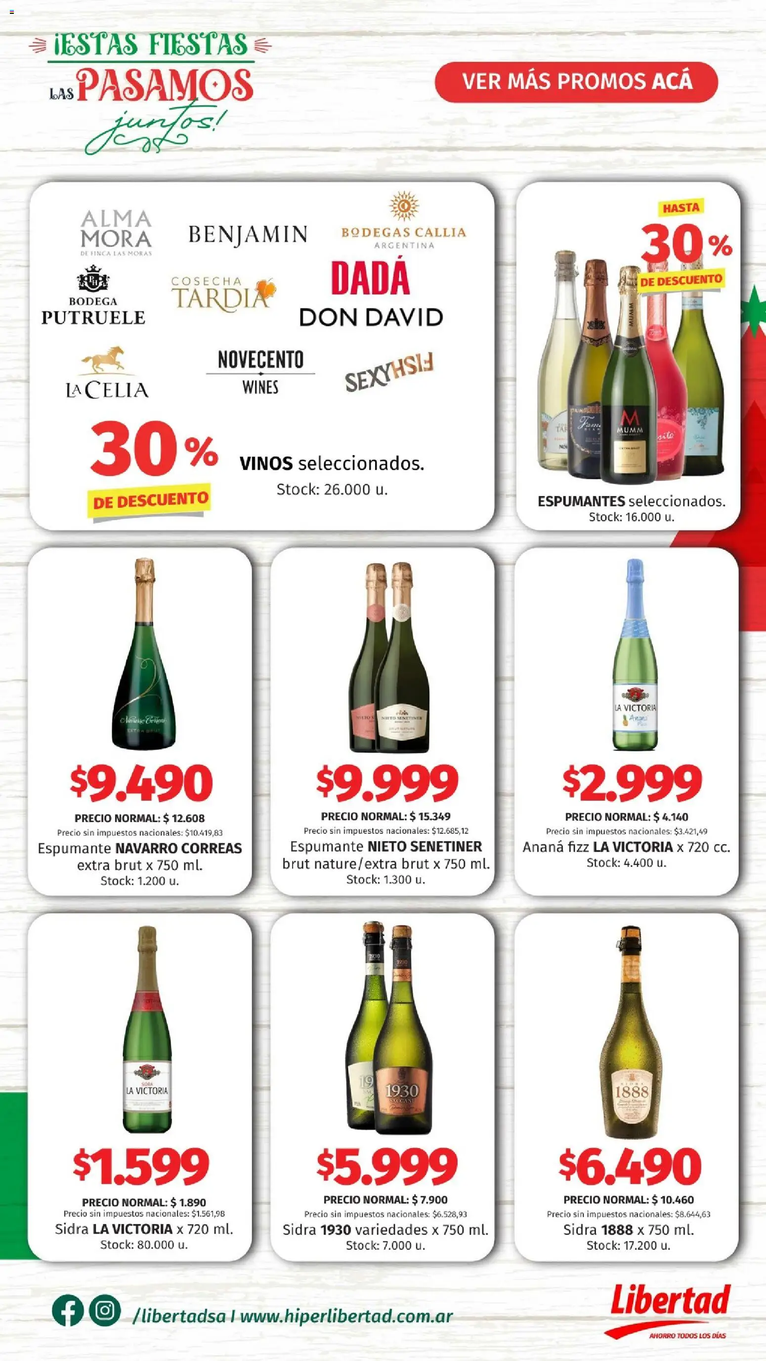 Hipermercado Libertad - Especial Mesa Navideña │ válido desde el 27.11.2025 | Página: 8