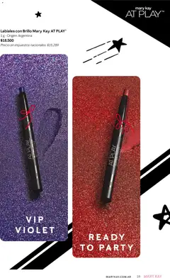 Vista previa Mary Kay catálogo válido desde el 03.12.2025 | Página: 39 | Productos: Brillo, Glitter
