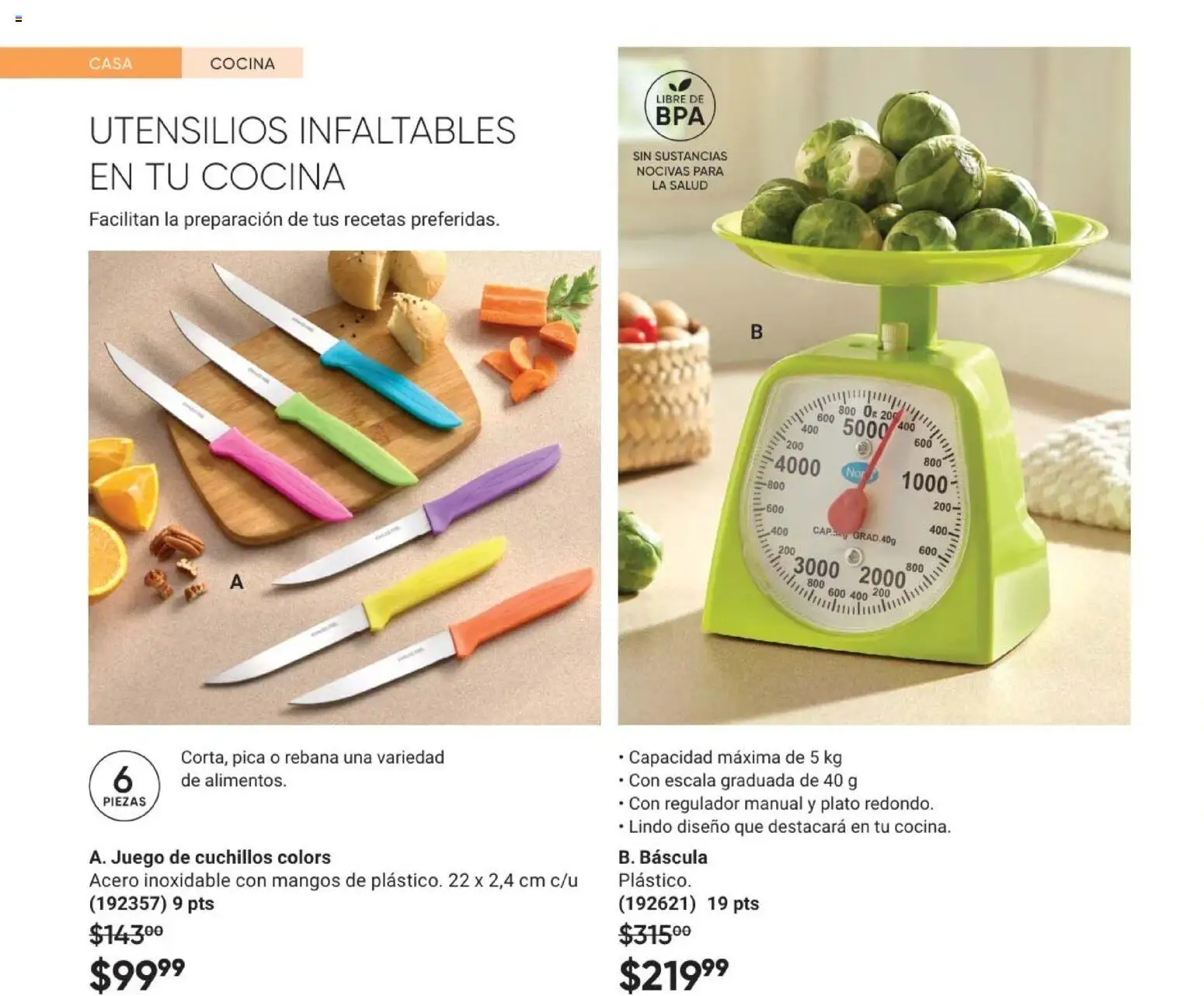 Nuevas ofertas de AVON válidas en toda la República Mexicana desde el 28.11.2025. ¡Encuentra las mejores ofertas en AVON Casa & Estilo 18 2025! | Página: 50 | Productos: Juego, Cocina