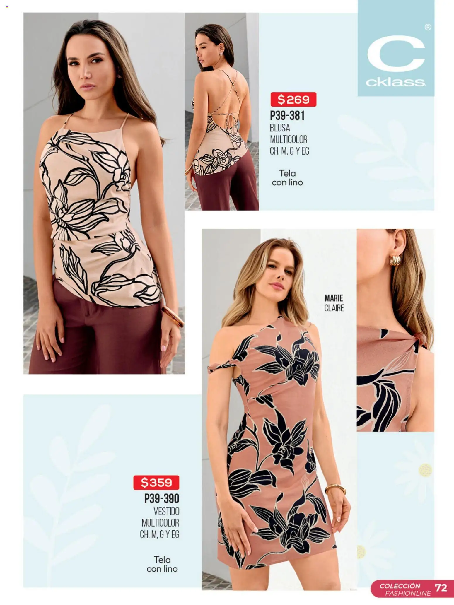 Nuevas ofertas de Cklass válidas en toda la República Mexicana desde el 30.03.2026. ¡Encuentra las mejores ofertas en Cklass catálogo Promo semanal! | Página: 73 | Productos: Blusa, Vestido