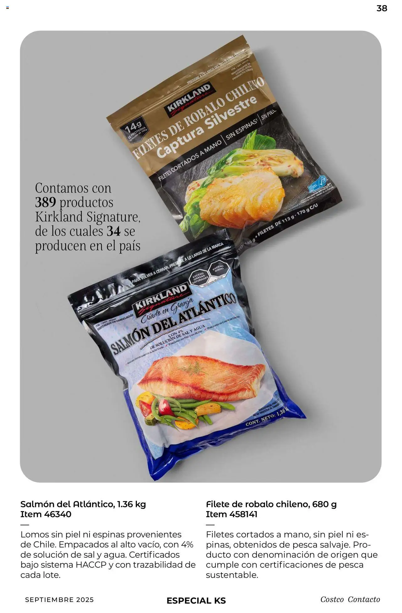 Nuevas ofertas de Costco válidas en toda la República Mexicana desde el 10.09.2025. ¡Encuentra las mejores ofertas en Costco - Catálogo Septiembre! | Página: 38 | Productos: Sal, Agua