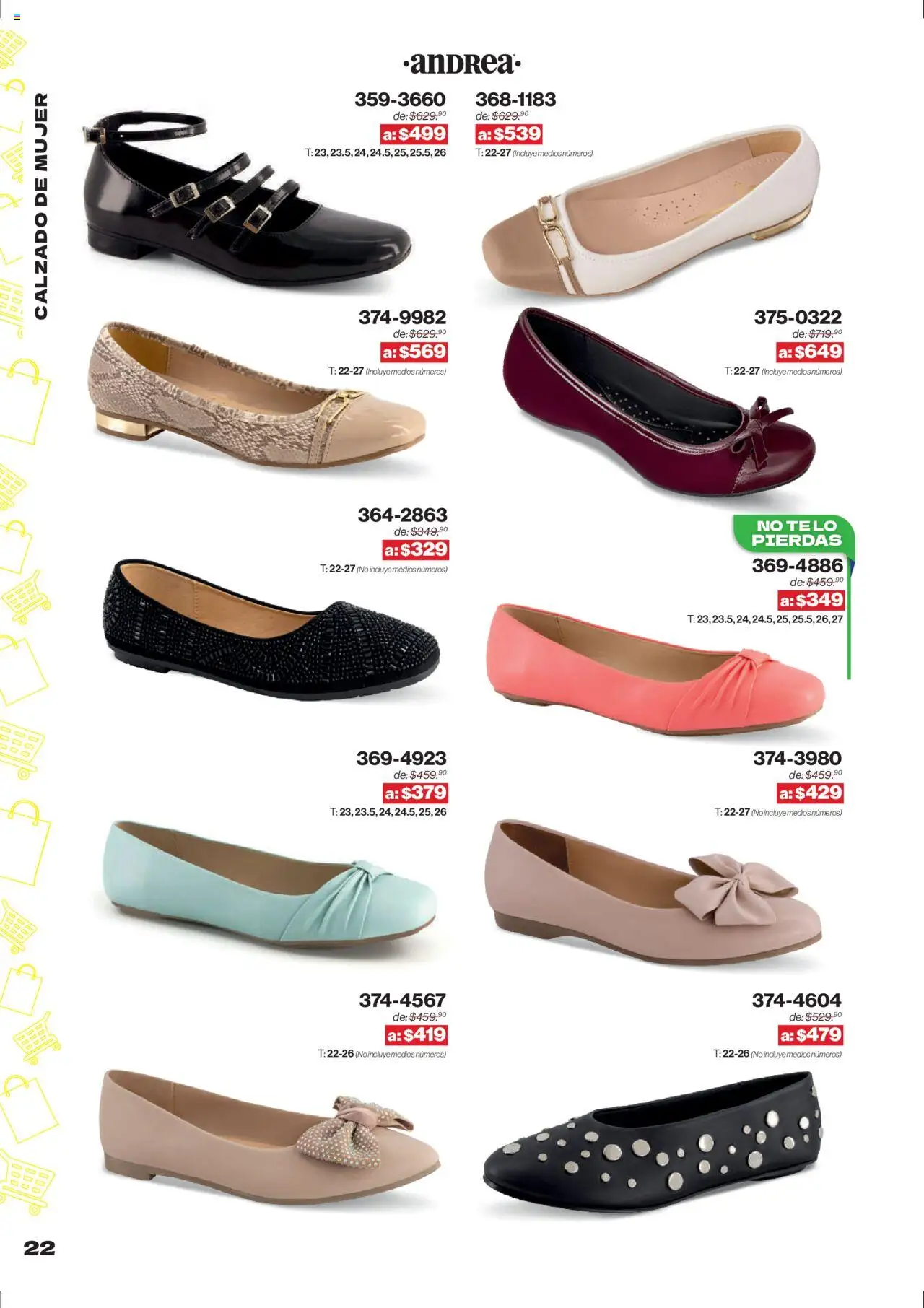 Nuevas ofertas de Andrea válidas en toda la República Mexicana desde el 10.08.2025. ¡Encuentra las mejores ofertas en Andrea - Catálogo Outlet! | Página: 22