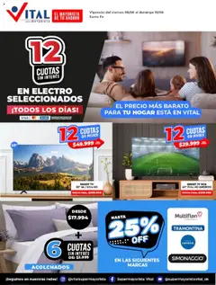Vista previa Vital - Ofertas fin de semana - Nonfood - Santa Fe válido desde el 08.08.2025