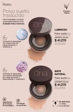 Catálogo Natura Ciclo 10 │ válido desde el 03.07.2025 | Página: 112 | Productos: Mate, Maquillaje, Polvo