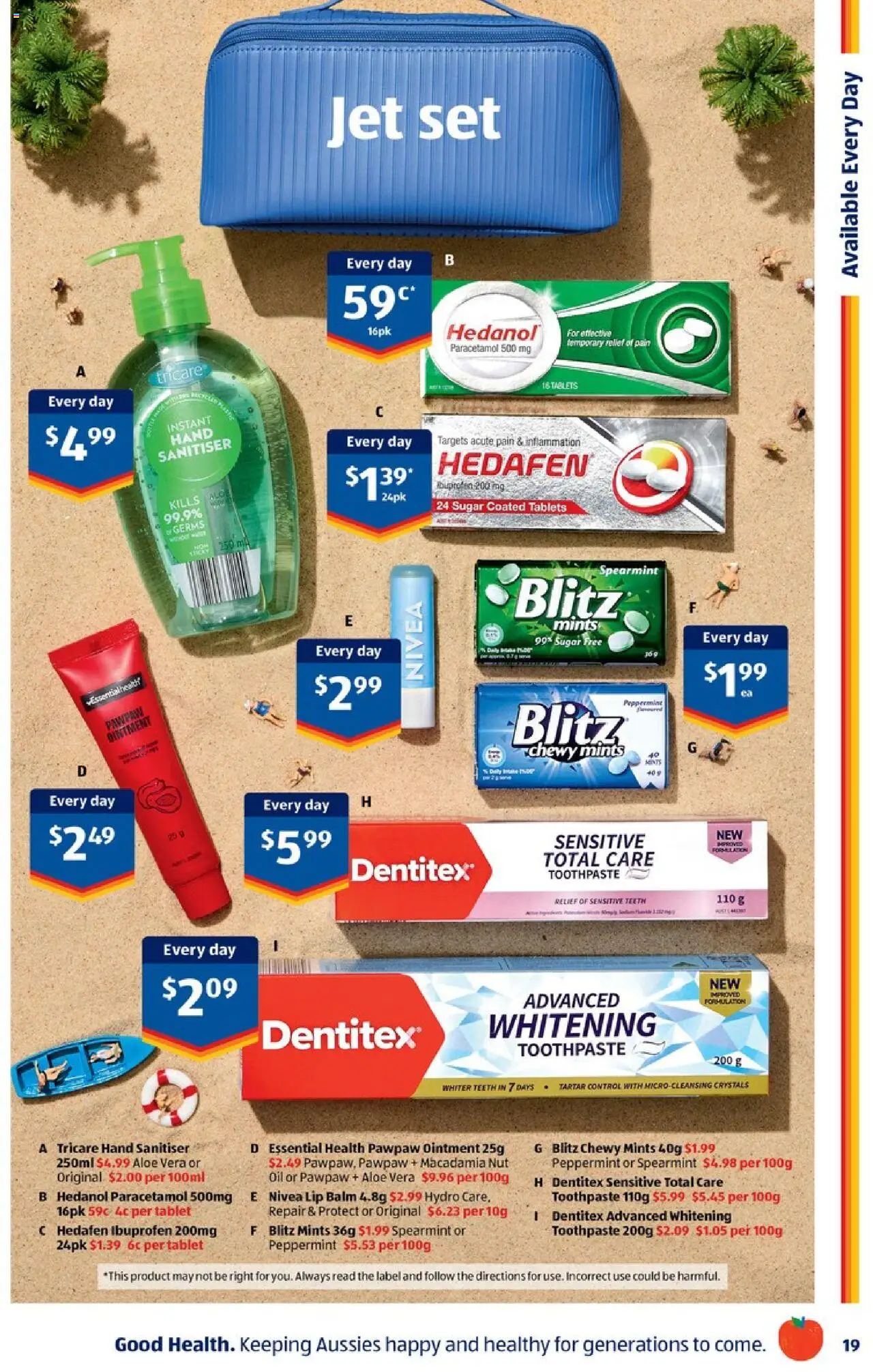 Aldi catalogue - valid from 03.09.2025 | Page: 19 | Products: Oil, Toothpaste, Tablet, Sensitive teeth