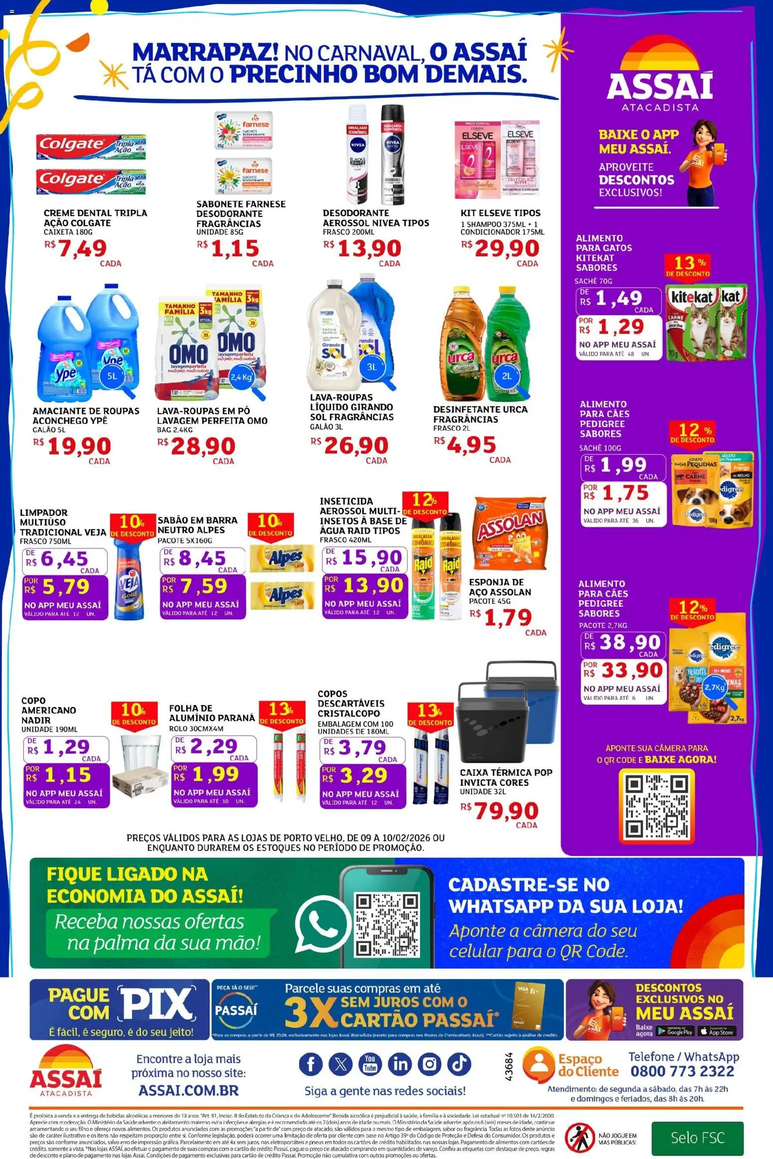 Assaí Atacadista Folheto - válido de 09.02.2026 | Página: 2