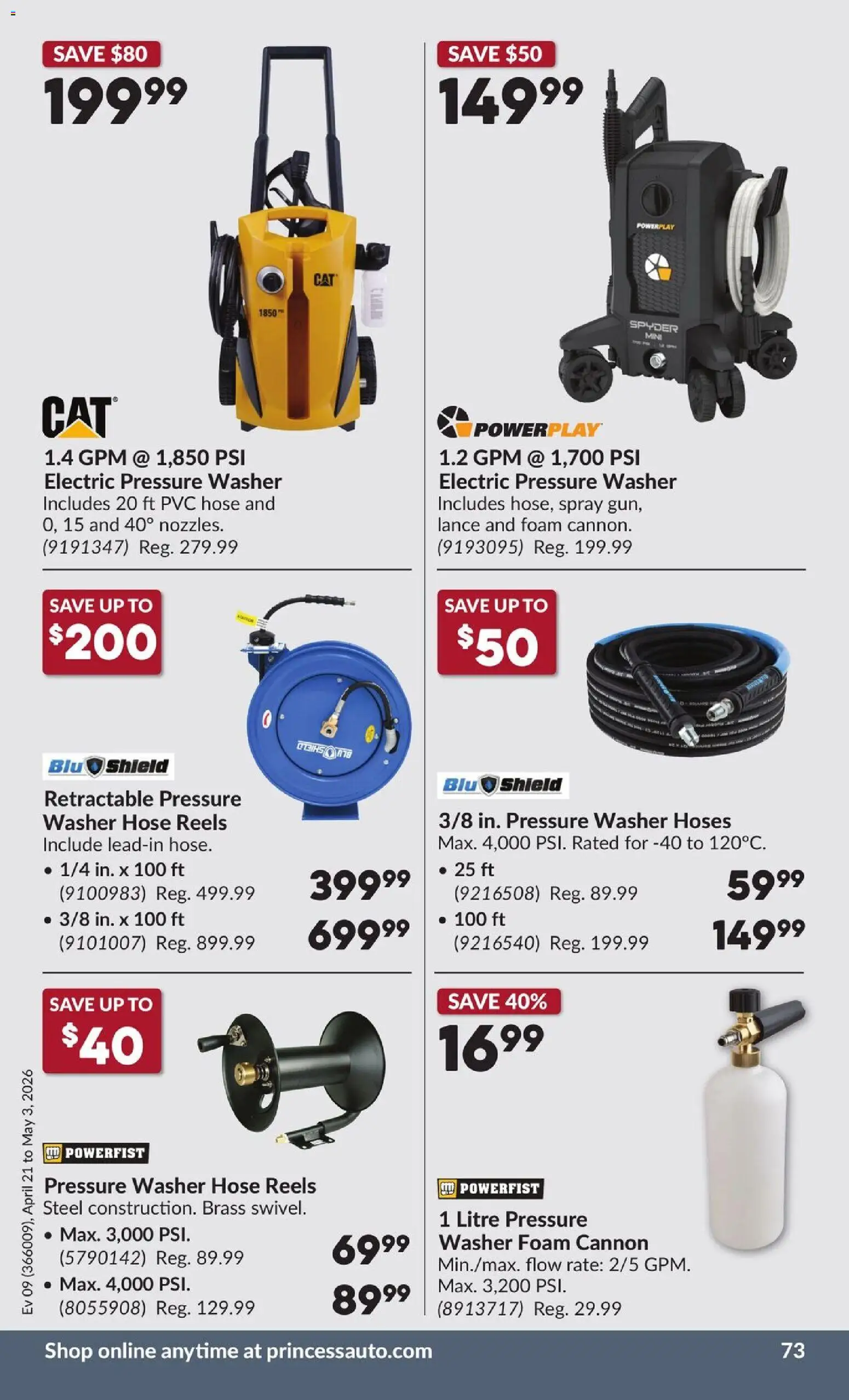 Princess Auto Flyer from Apr 21, 2026 - Unlock Huge Savings | Canada
