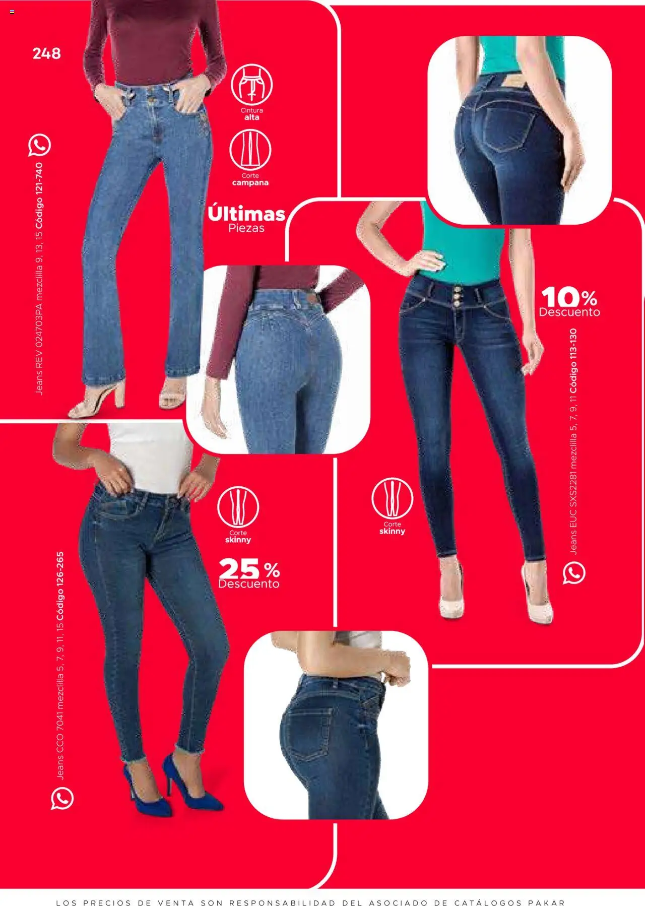 Nuevas ofertas de SC Pakar válidas en toda la República Mexicana desde el 31.01.2025. ¡Encuentra las mejores ofertas en SC Pakar catálogo Ropa! | Página: 248 | Productos: Campana