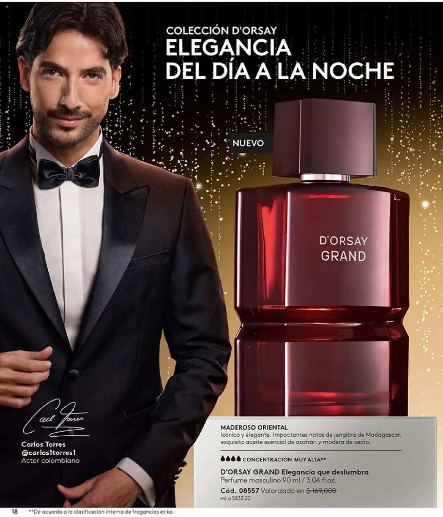 Ésika revista - valida desde el 01.01.2026 | Página: 18 | Productos: Perfume, Aceite