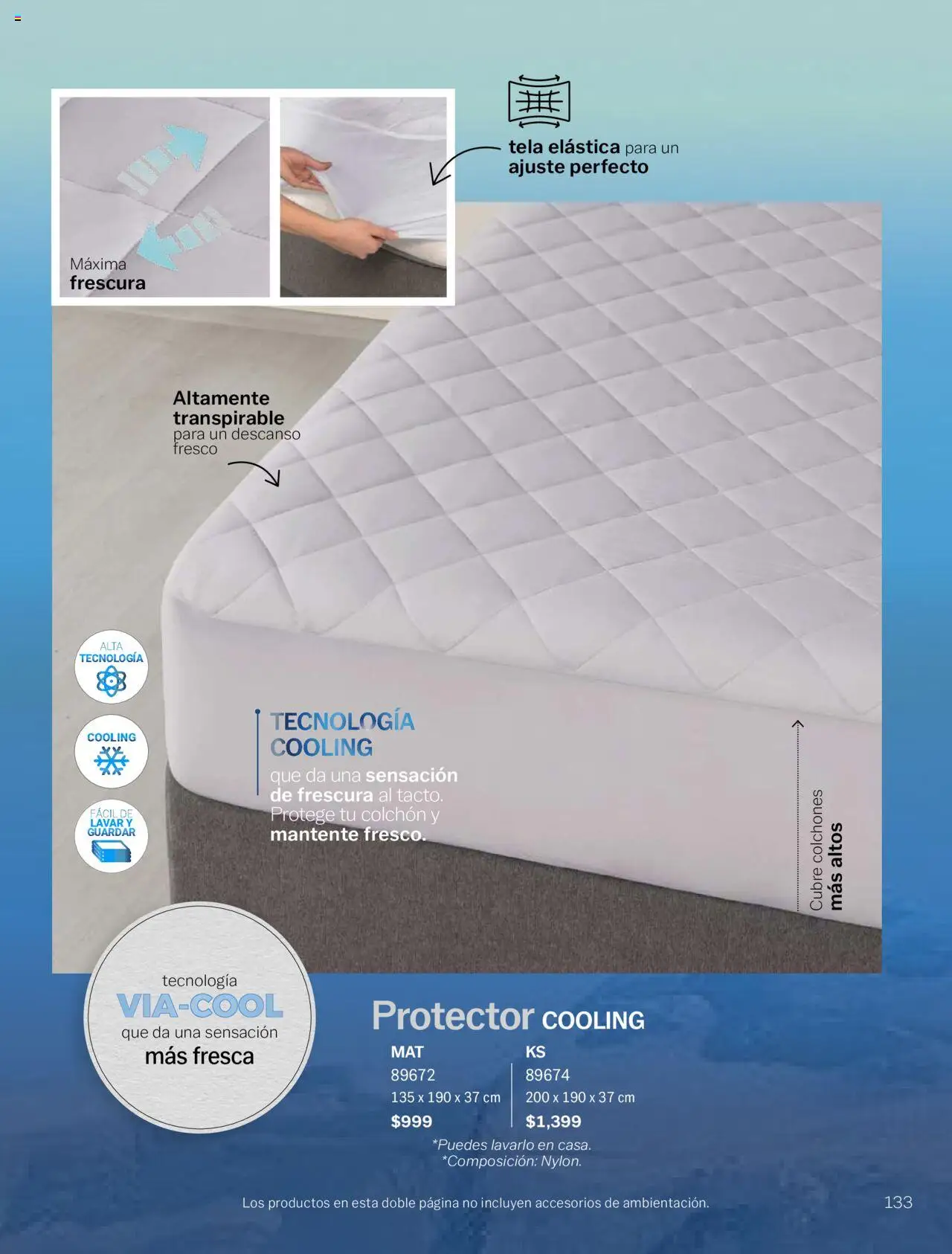 Nuevas ofertas de Vianney válidas en toda la República Mexicana desde el 15.08.2025. ¡Encuentra las mejores ofertas en Vianney - Catálogo Invierno! | Página: 135 | Productos: Colchón