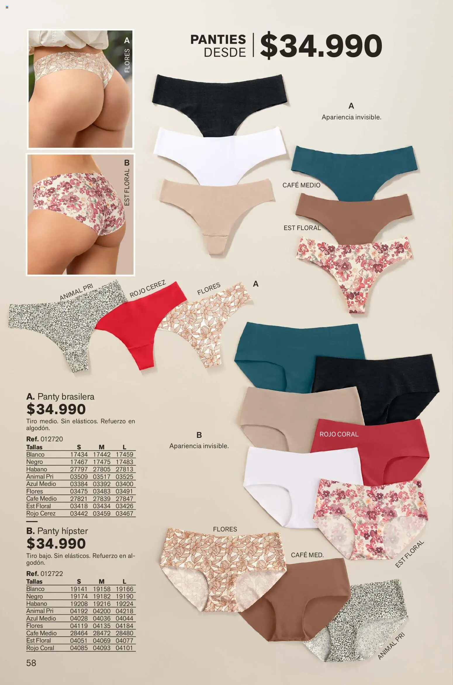 Leonisa revista - valida desde el 01.02.2026 | Página: 58 | Productos: Algodón, Café