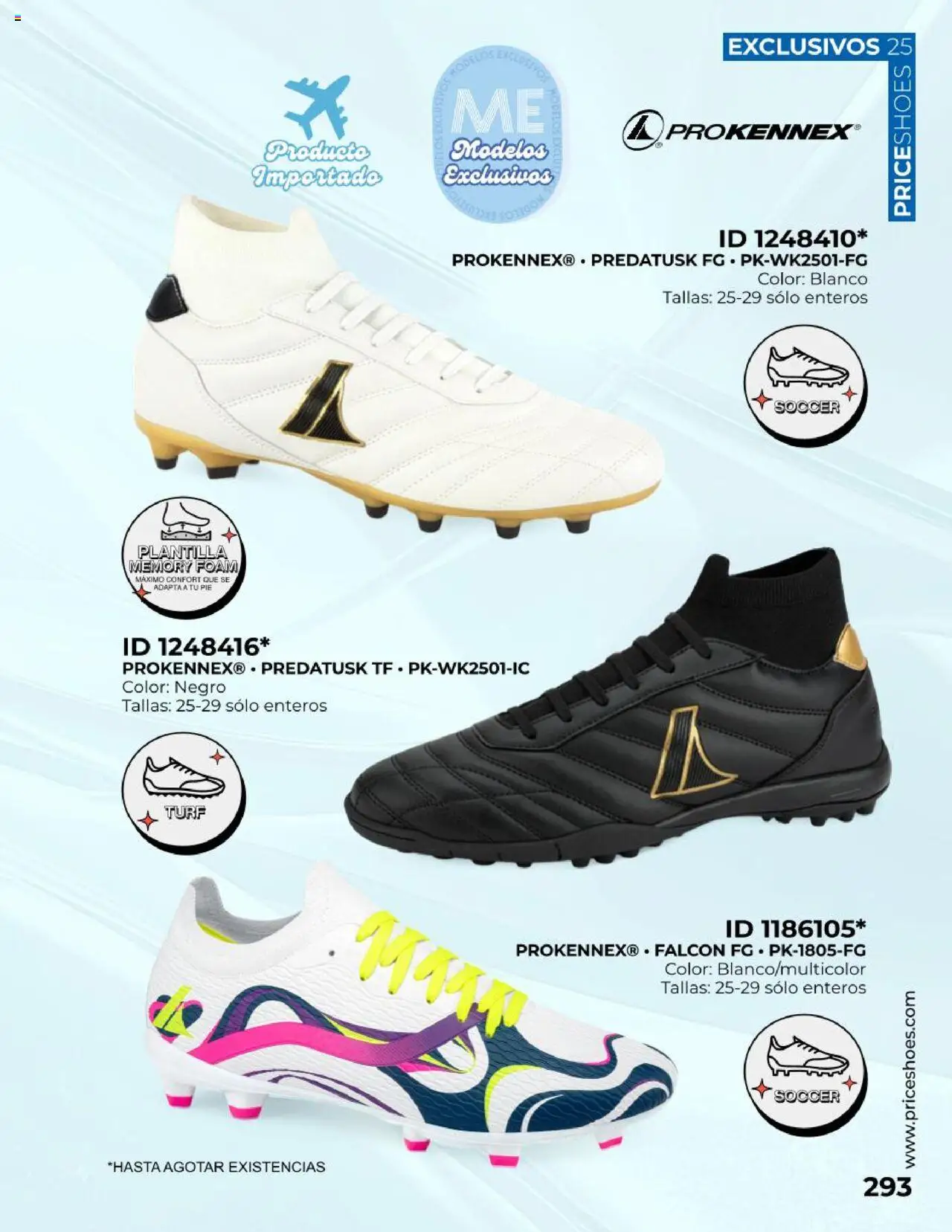Nuevas ofertas de Price Shoes válidas en toda la República Mexicana desde el 19.10.2025. ¡Encuentra las mejores ofertas en Price Shoes catálogo Exclusivos 2025! | Página: 293