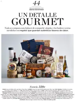 Vista previa de El Corte Inglés catálogo El Placer De Regalar, nuevo folleto de la tienda, válido en México a partir del 19.11.2025 | Página: 44 | Productos: Maleta, Mermelada, Cava, Té