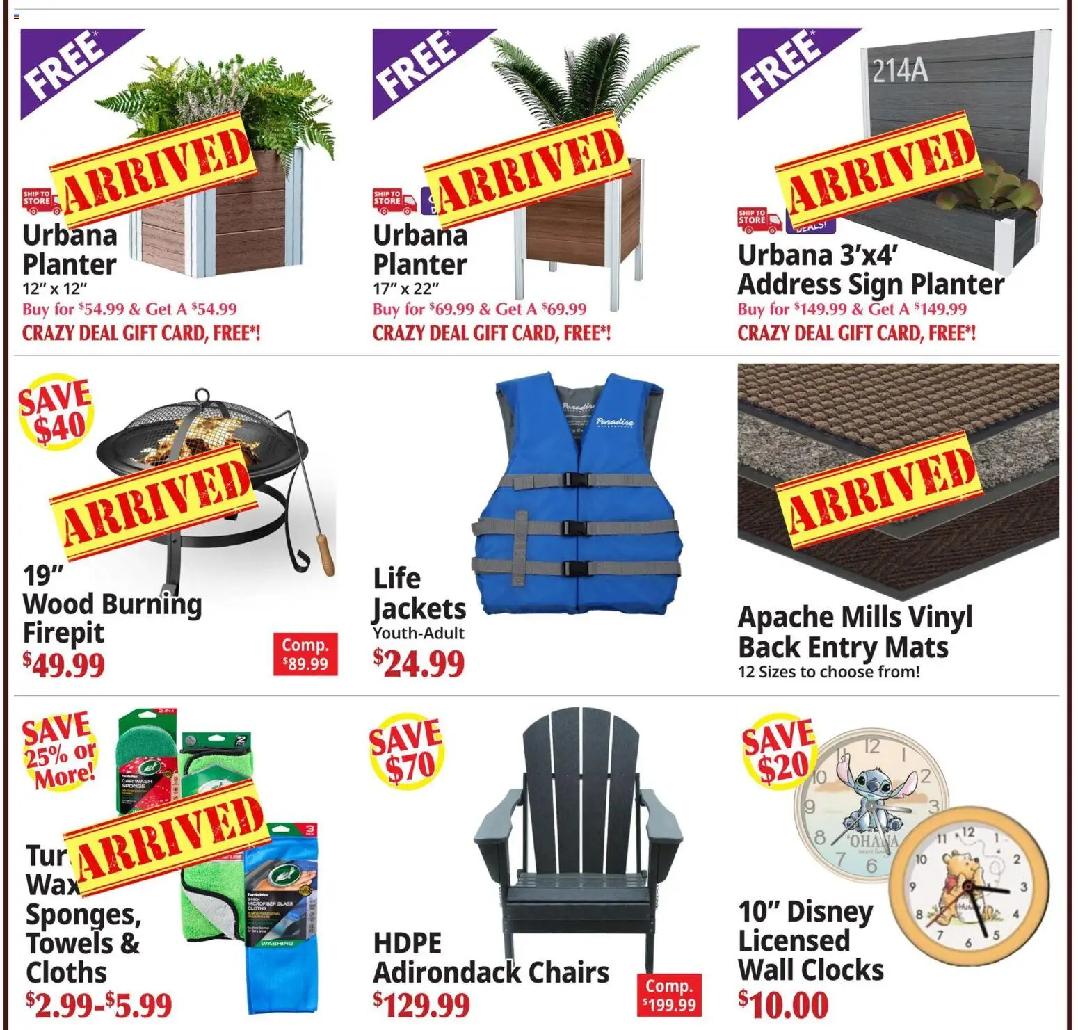 Ocean State Job Lot Coming Attractions - valid from 26.02.2026 | Page: 4 | Products: Clothes, Sponge