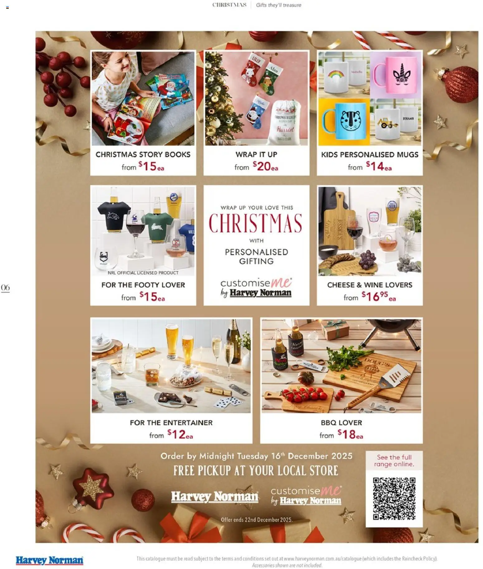 Harvey Norman catalogue - valid from 16.12.2025 | Page: 6 | Products: Cheese, Wine, Accessories