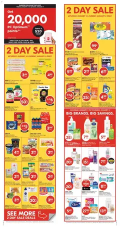 Preview of Shoppers weekly flyer / circulaire from shop Shoppers valid from 03.01.2026