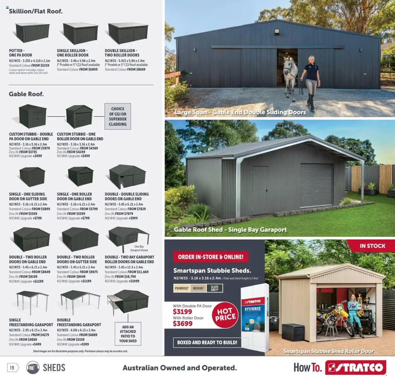 Stratco catalogue - valid from 08.08.2025 | Page: 19 | Products: Door, Shed