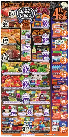 Preview of Jewel Osco weekly ads valid from 29.10.2025