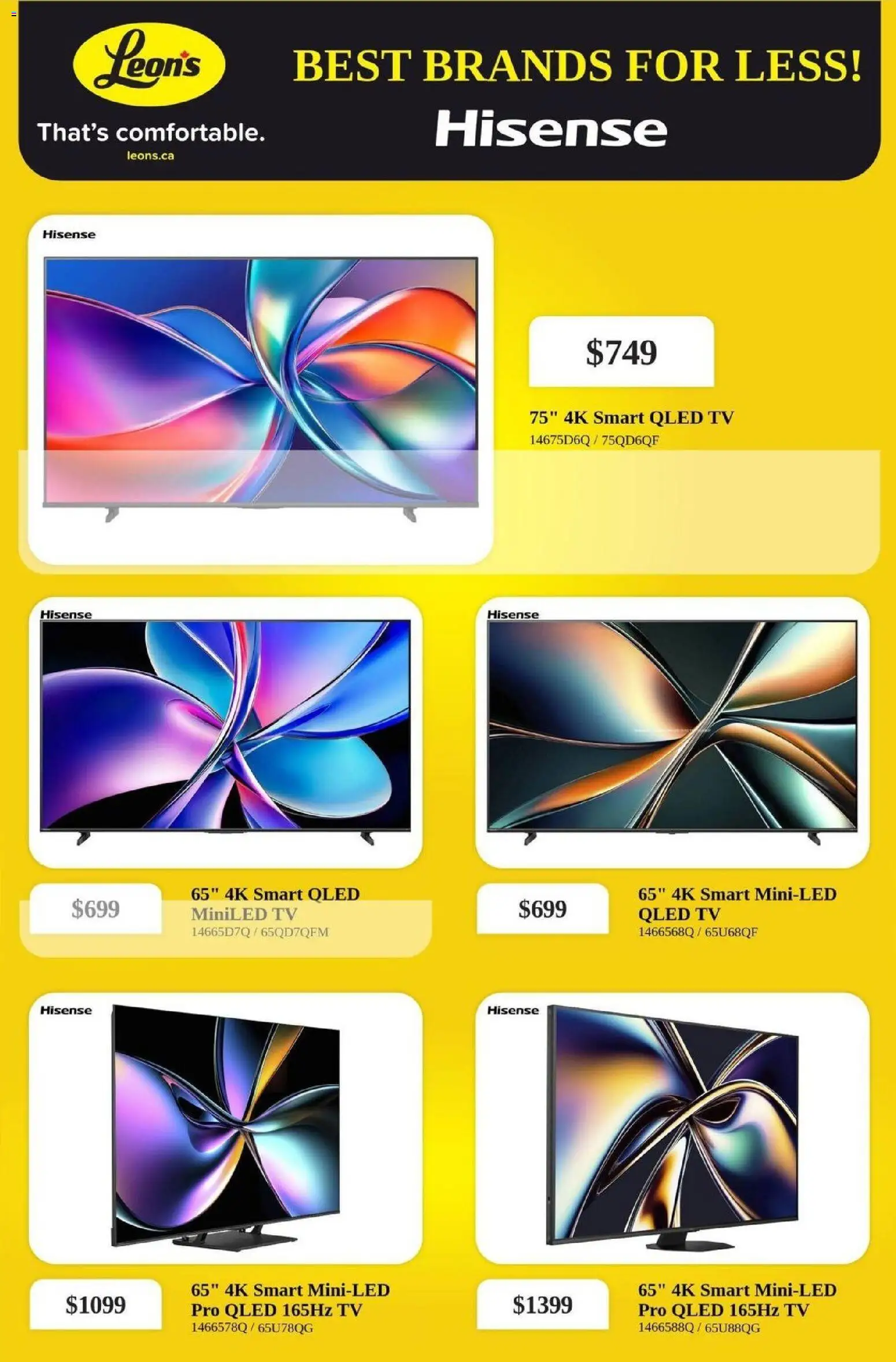 Leon's flyer valid from 09.04.2026 | Page: 3 | Products: Tv