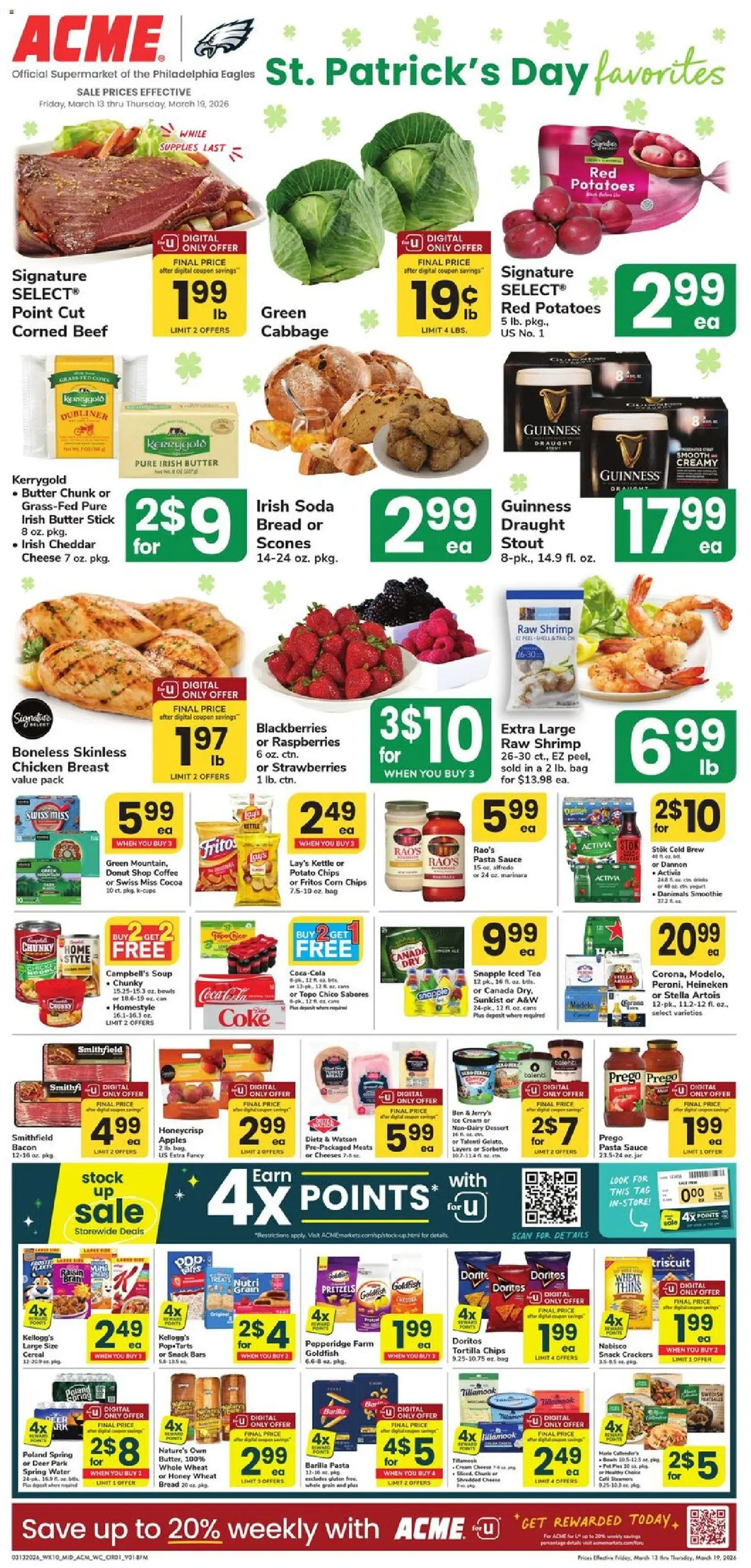 Acme Weekly Ad - PA - valid from 13.03.2026 | Page: 1 | Products: Cheese, Tea, Chips, Water