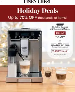 Preview of Linen Chest weekly flyer from shop Linen Chest valid from 04.12.2025