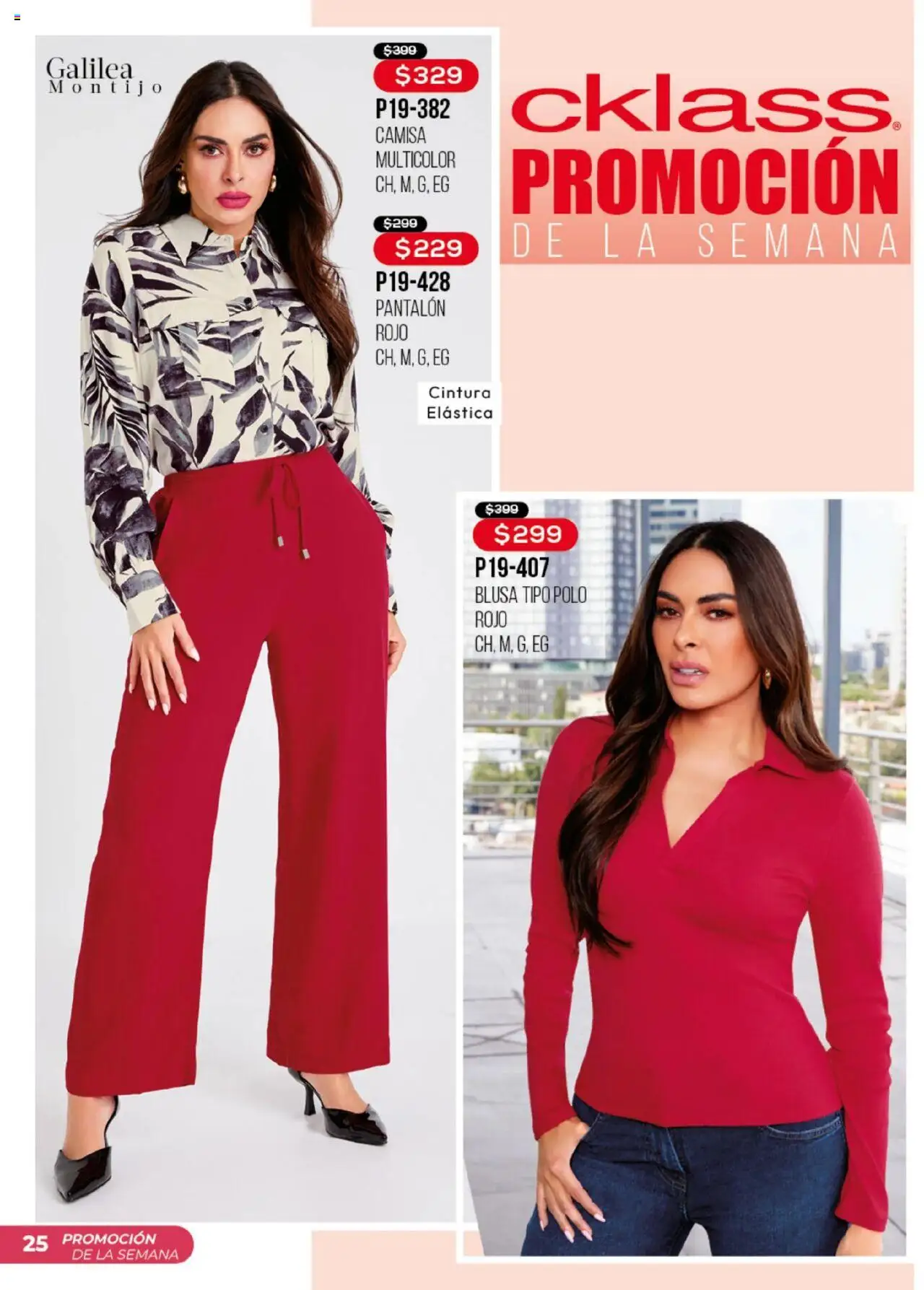 Nuevas ofertas de Cklass válidas en toda la República Mexicana desde el 14.08.2025. ¡Encuentra las mejores ofertas en Cklass - Catálogo Promo De La Semana! | Página: 26 | Productos: Blusa, Camisa