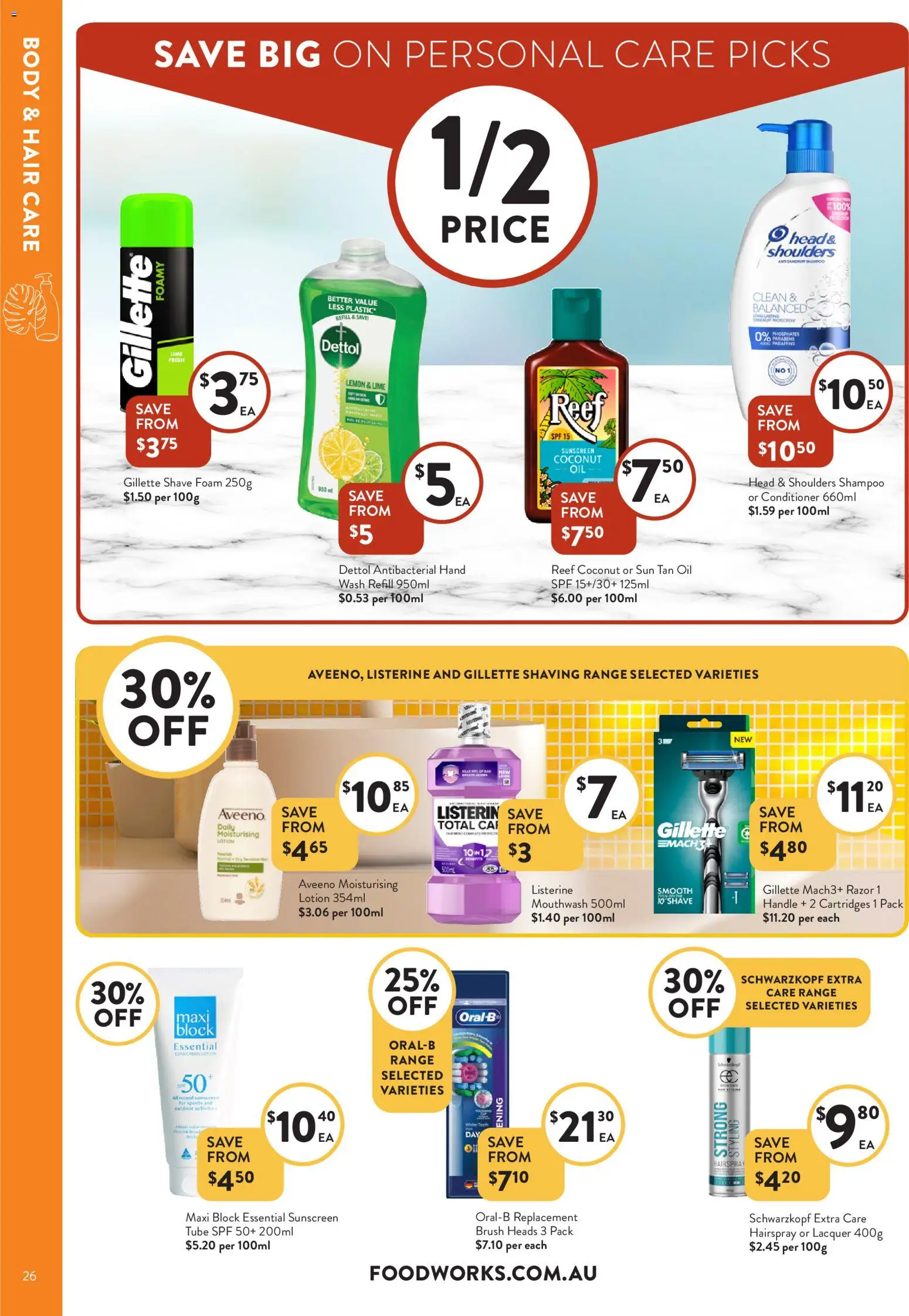 Foodworks catalogue - valid from 31.12.2025 | Page: 26 | Products: Brush, Oil, Lemon, Lime