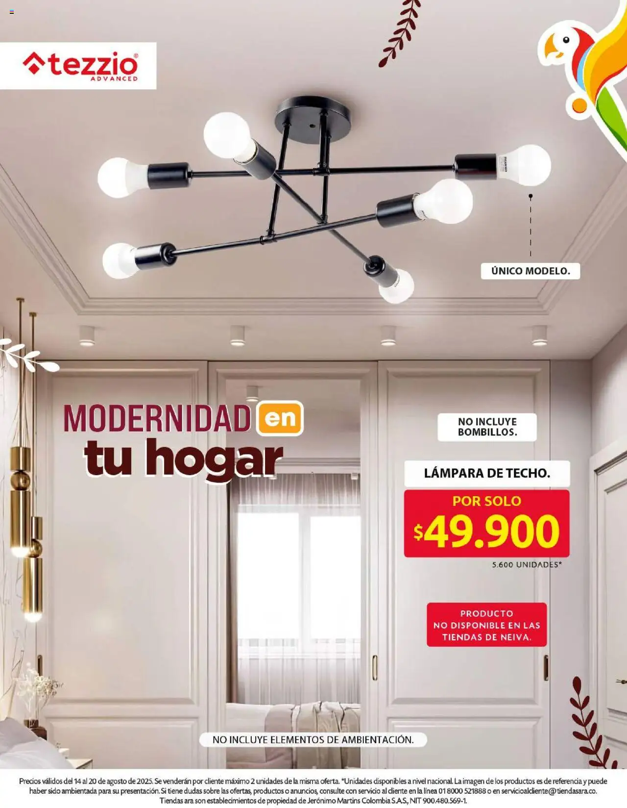 Ara revista - valida desde el 14.08.2025 | Página: 13 | Productos: Sobre, Lámpara