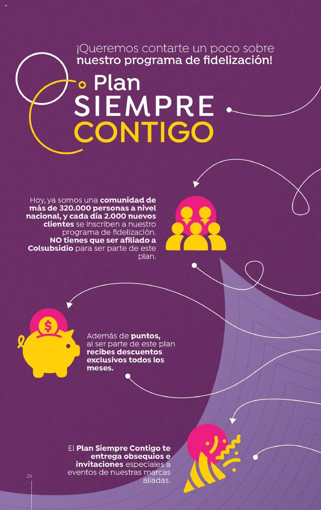 Colsubsidio revista - valida desde el 01.09.2025 | Página: 26 | Productos: Té, Sobre