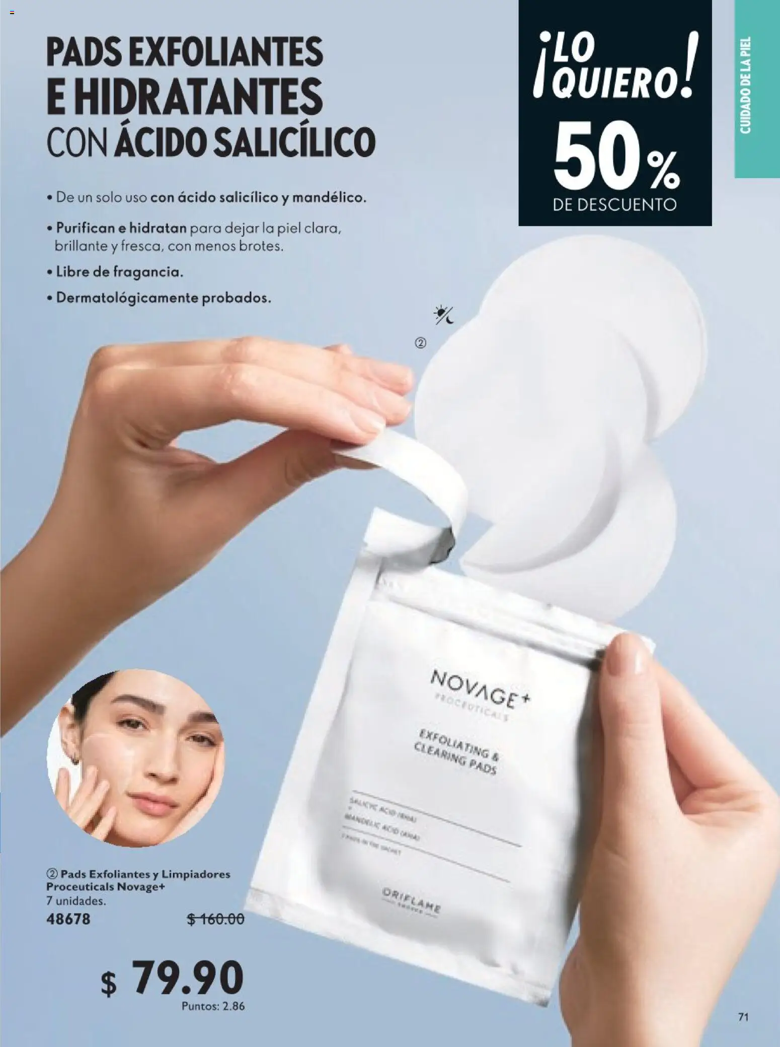 Nuevas ofertas de Oriflame válidas en toda la República Mexicana desde el 18.04.2026. ¡Encuentra las mejores ofertas en Oriflame campaña 6 2026! | Página: 71