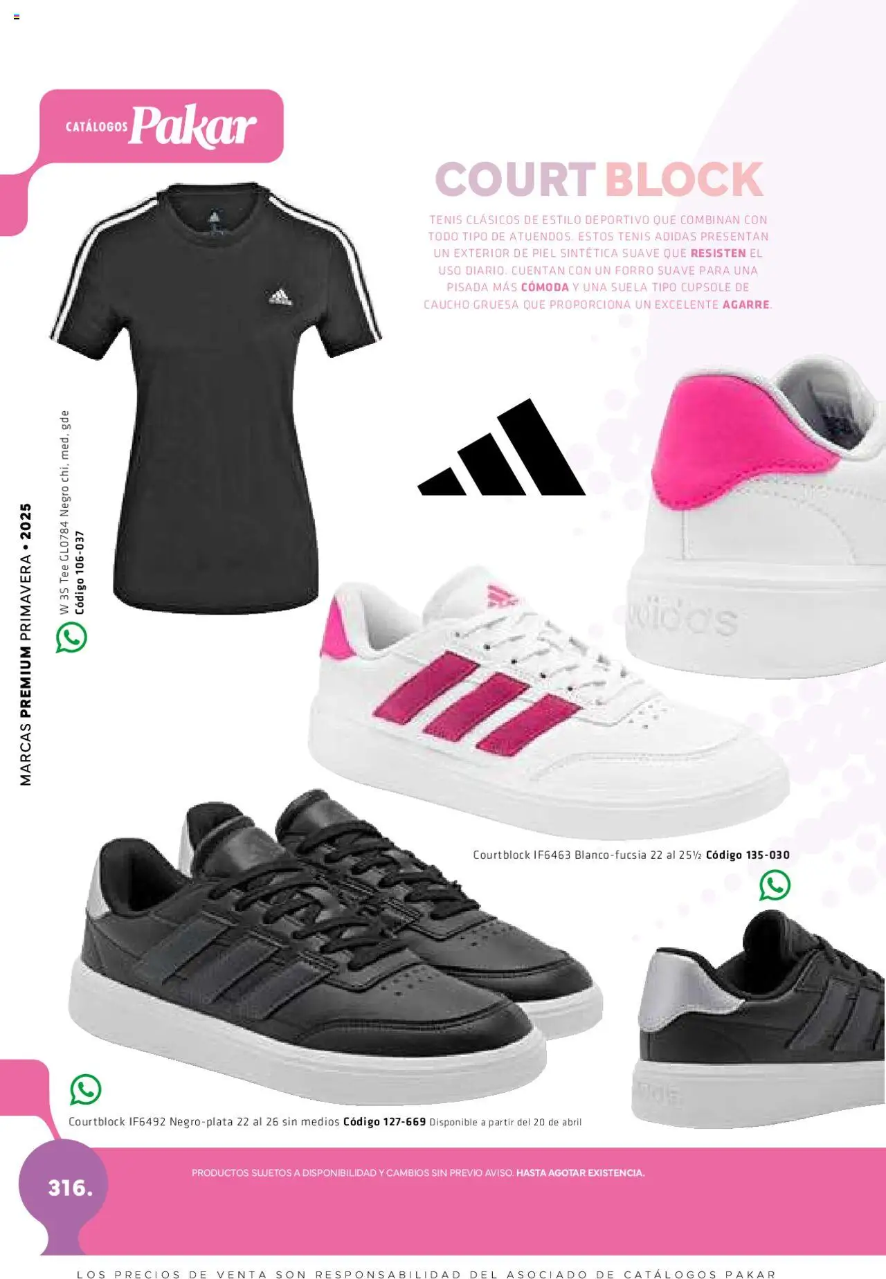 Nuevas ofertas de SC Pakar válidas en toda la República Mexicana desde el 06.03.2025. ¡Encuentra las mejores ofertas en SC Pakar catálogo Women! | Página: 316 | Productos: Tenis