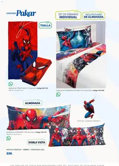 Vista previa de SC Pakar catálogo Premium Men Tomo 2, nuevo folleto de la tienda, válido en México a partir del 27.02.2026 | Página: 228 | Productos: Toalla, Funda, Funda de almohada, Almohada