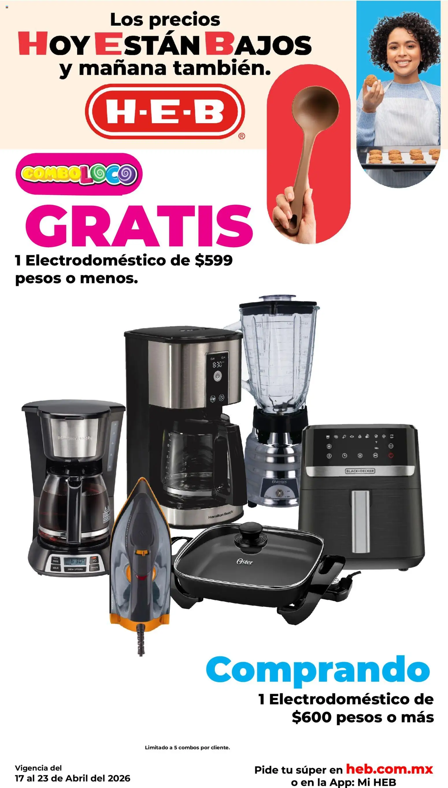 Nuevas ofertas de H-E-B válidas en toda la República Mexicana desde el 17.04.2026. ¡Encuentra las mejores ofertas en H-E-B folleto! | Página: 12