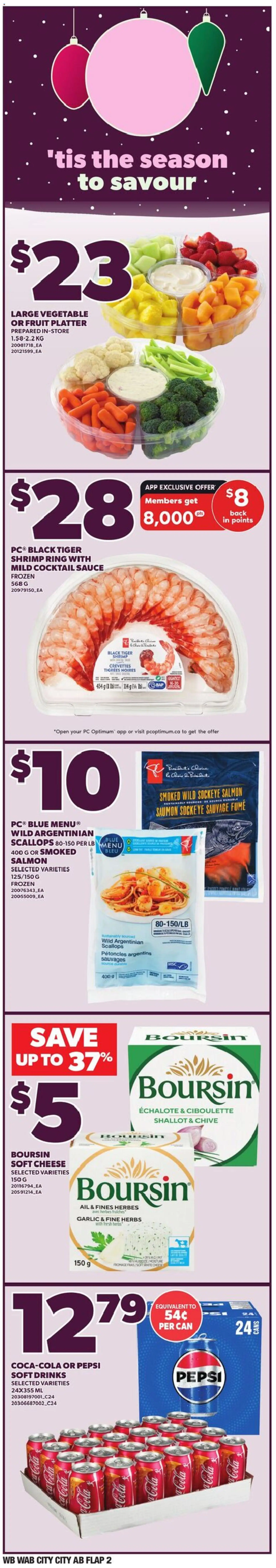Loblaws flyer valid from 18.12.2025 | Page: 2 | Products: PC, Cheese