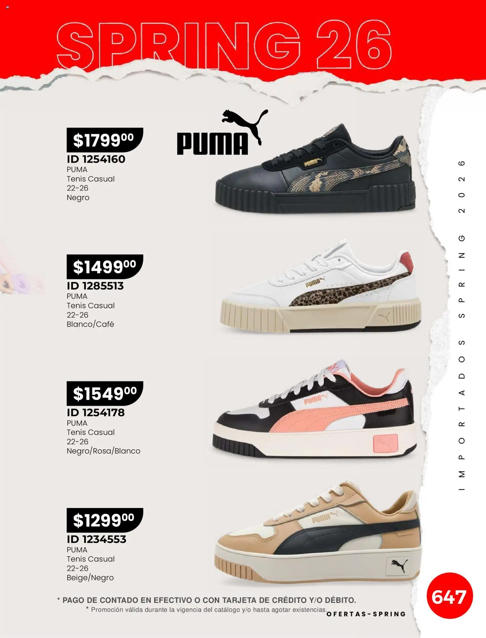 Nuevas ofertas de Price Shoes válidas en toda la República Mexicana desde el 04.03.2026. ¡Encuentra las mejores ofertas en Price Shoes catálogo Ofertas! | Página: 23 | Productos: Tenis