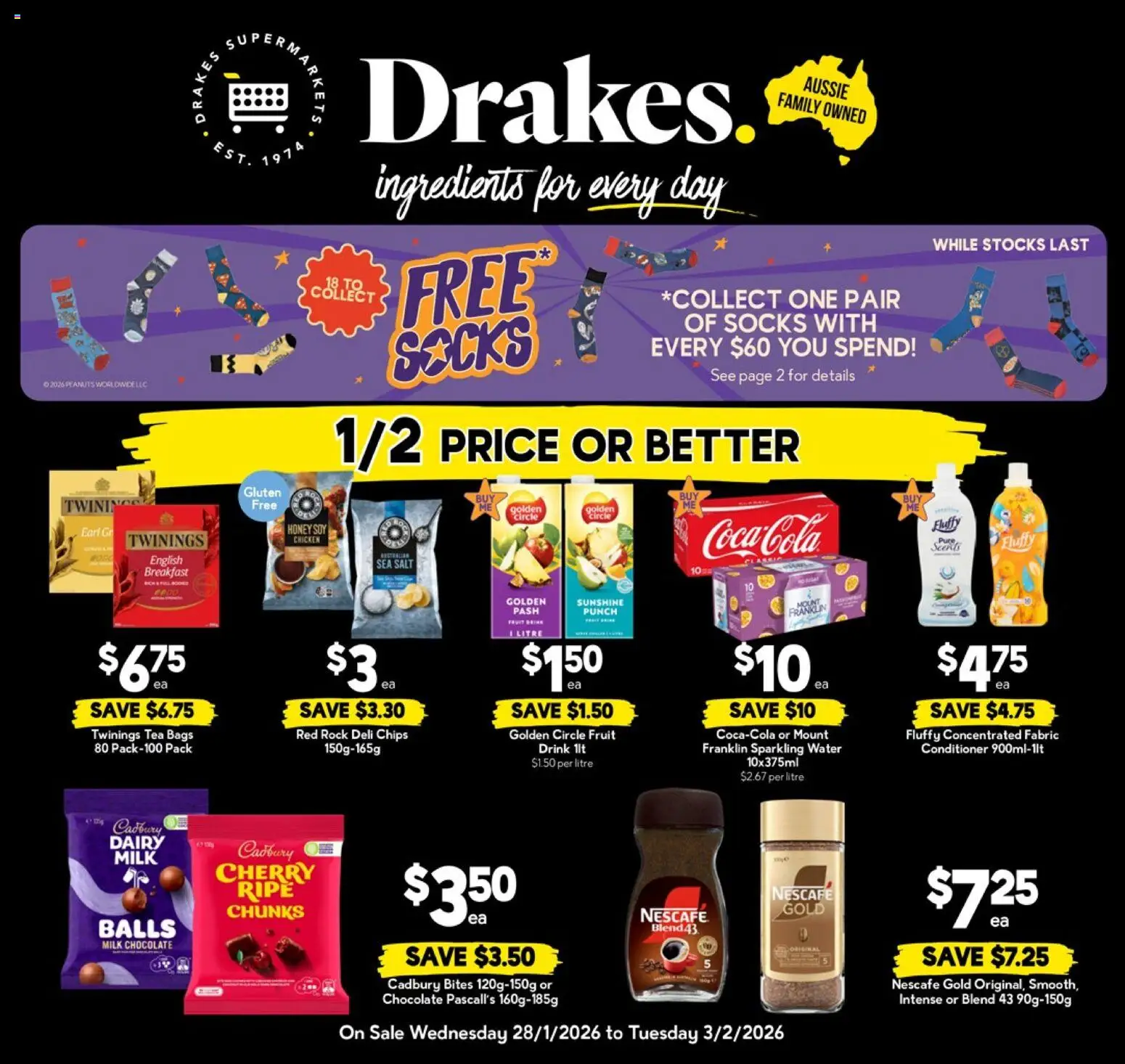 Drakes catalogue - valid from 28.01.2026 | Page: 21 | Products: Milk, Conditioner, Chicken, Tea