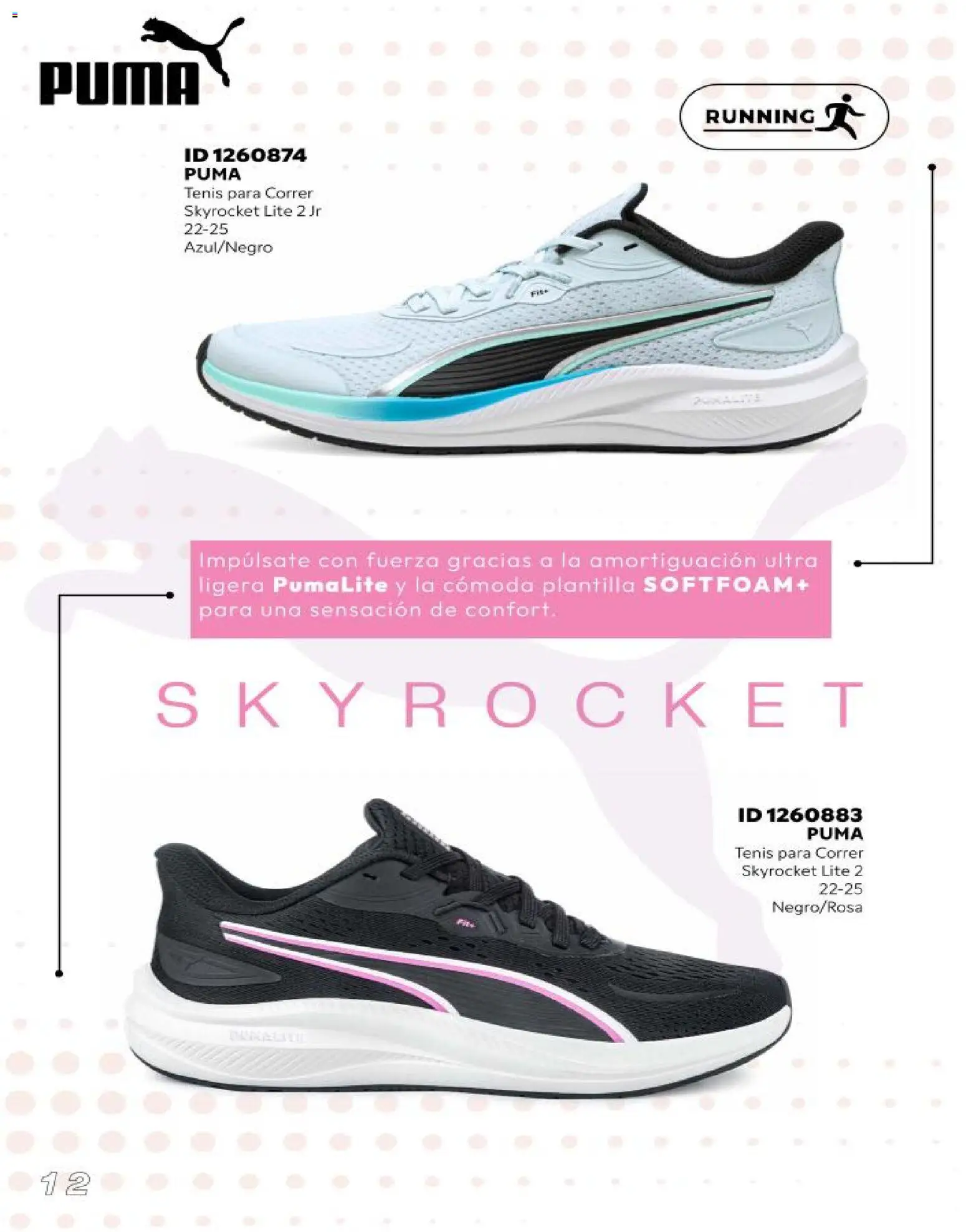 Nuevas ofertas de Price Shoes válidas en toda la República Mexicana desde el 16.11.2025. ¡Encuentra las mejores ofertas en Price Shoes catálogo Runnig ! | Página: 12 | Productos: Tenis