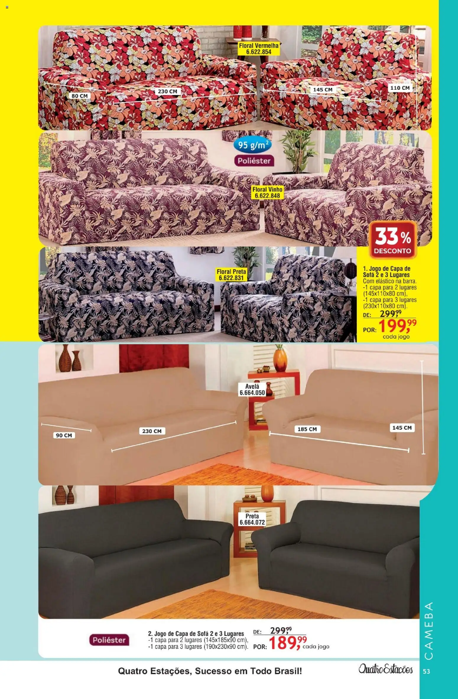 Quatro Estações Folheto - válido de 01.02.2026 | Página: 49 | Produtos: Sofá, Vinho, Avelã