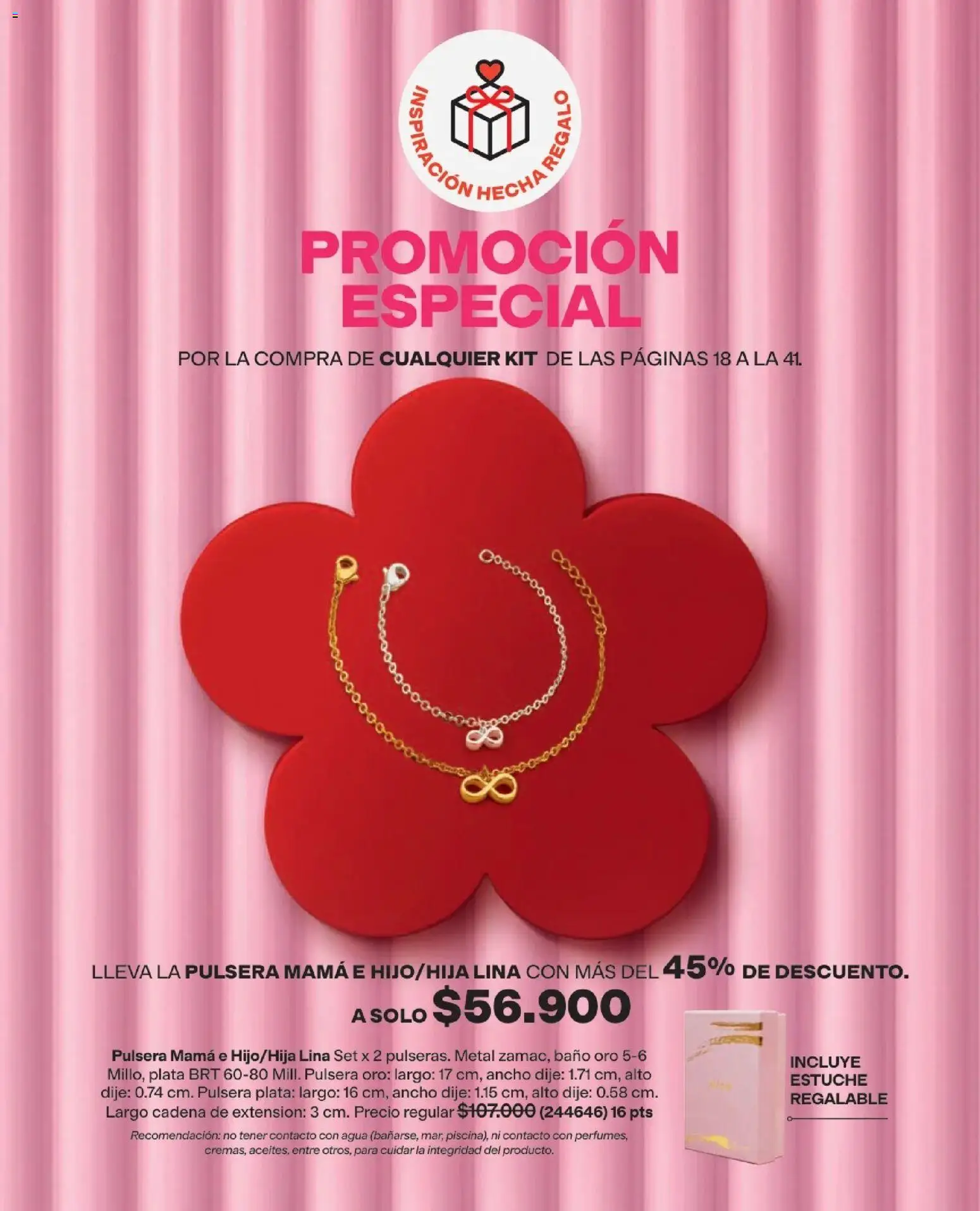 Avon revista - valida desde el 01.05.2026 | Página: 17 | Productos: Agua, Estuche, Cadena, Dije