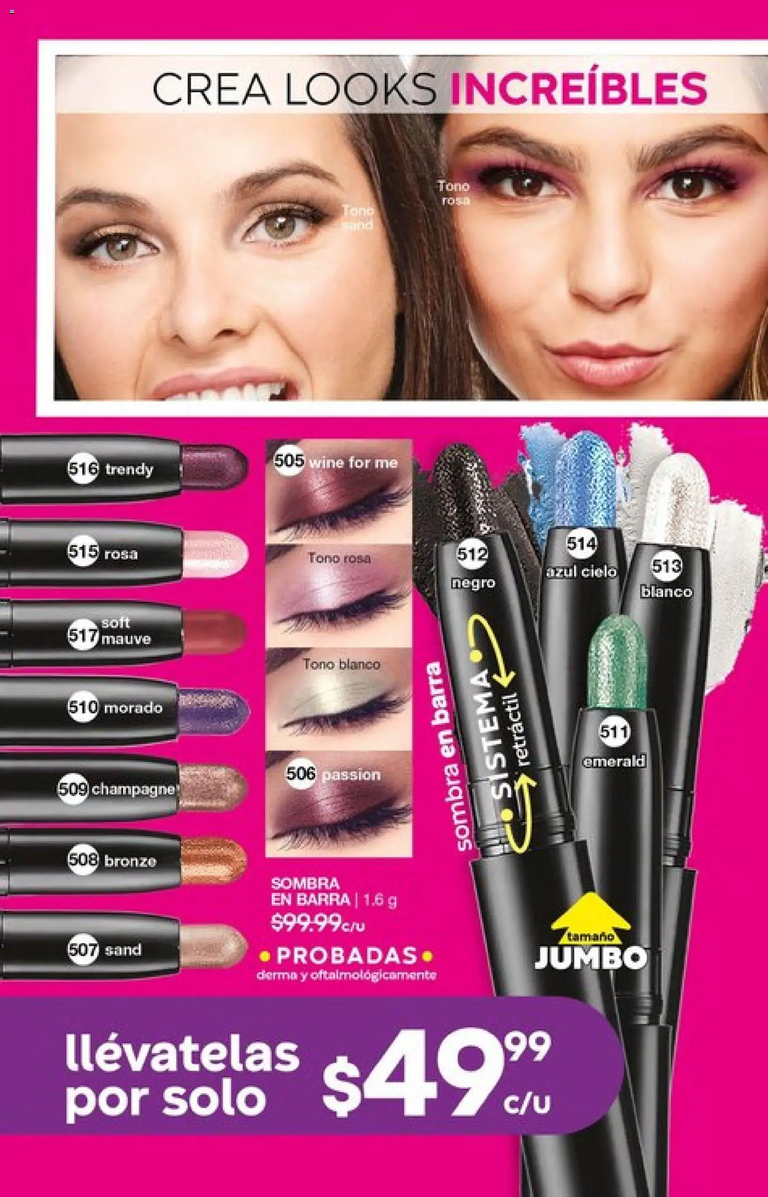 Nuevas ofertas de Fuller válidas en toda la República Mexicana desde el 04.03.2026. ¡Encuentra las mejores ofertas en Fuller campaña 24 2026! | Página: 162 | Productos: Champagne, Sombra, Barra