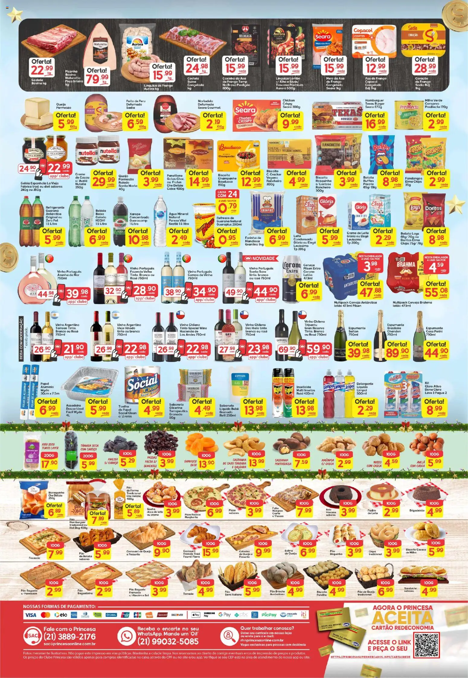 Princesa Folheto - válido de 11.12.2025 | Página: 2 | Produtos: Figo, Mandioca, Biscoito, Panettone