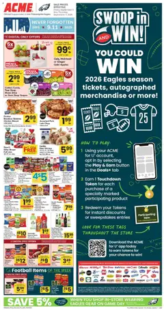 Preview of Acme weekly ads valid from 05.09.2025