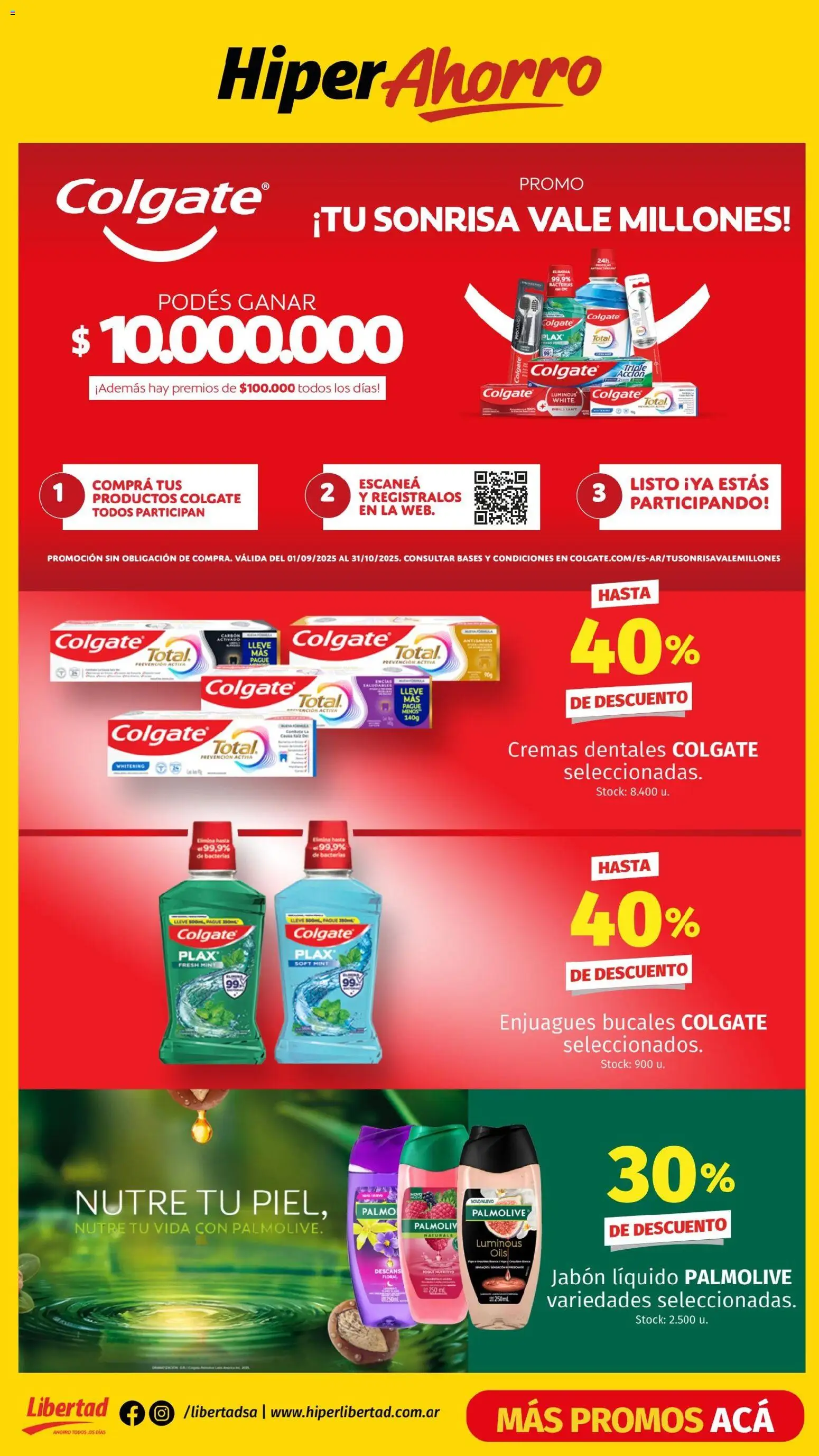 Hipermercado Libertad catálogo │ válido desde el 09.10.2025 | Página: 8 | Productos: Jabón líquido, Jabón